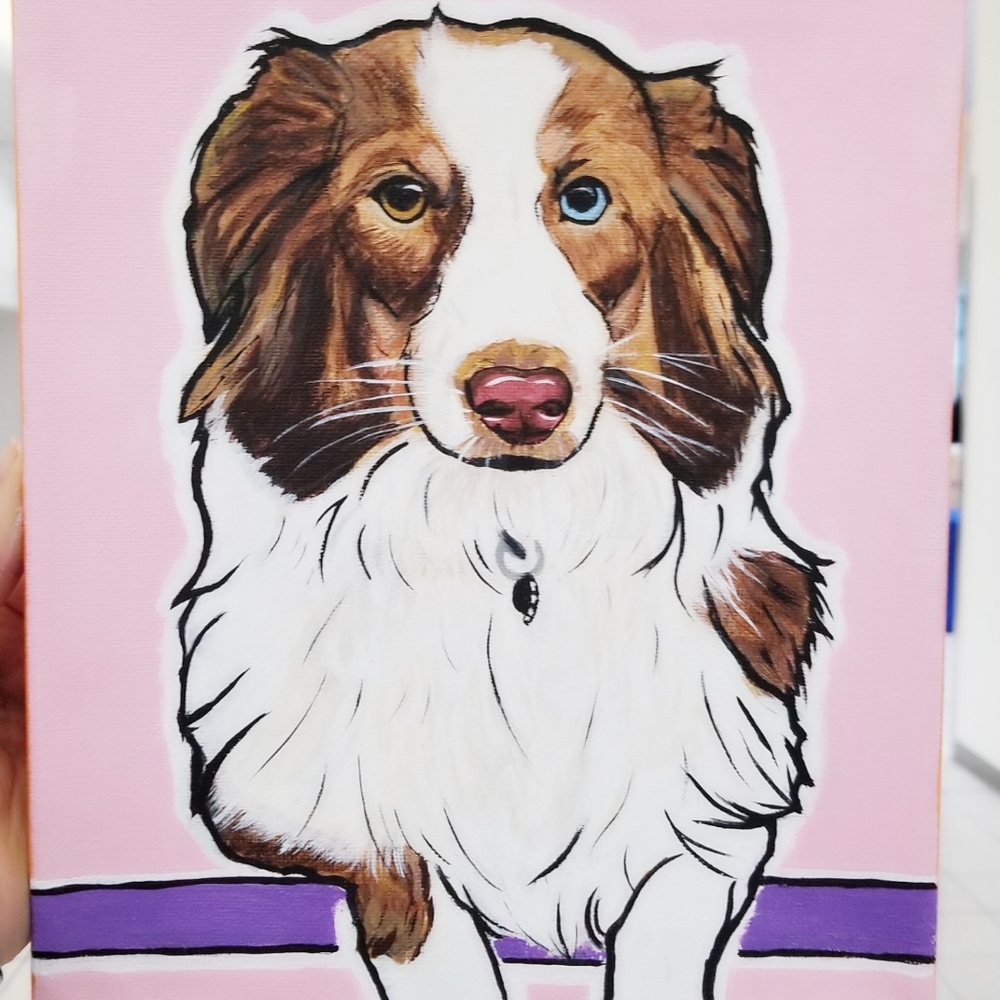 Popart portrait